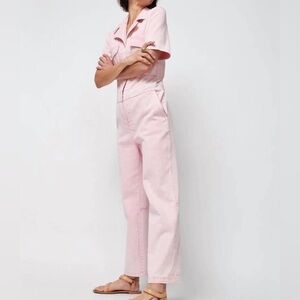 Faherty Blythe Jumpsuit in Pink